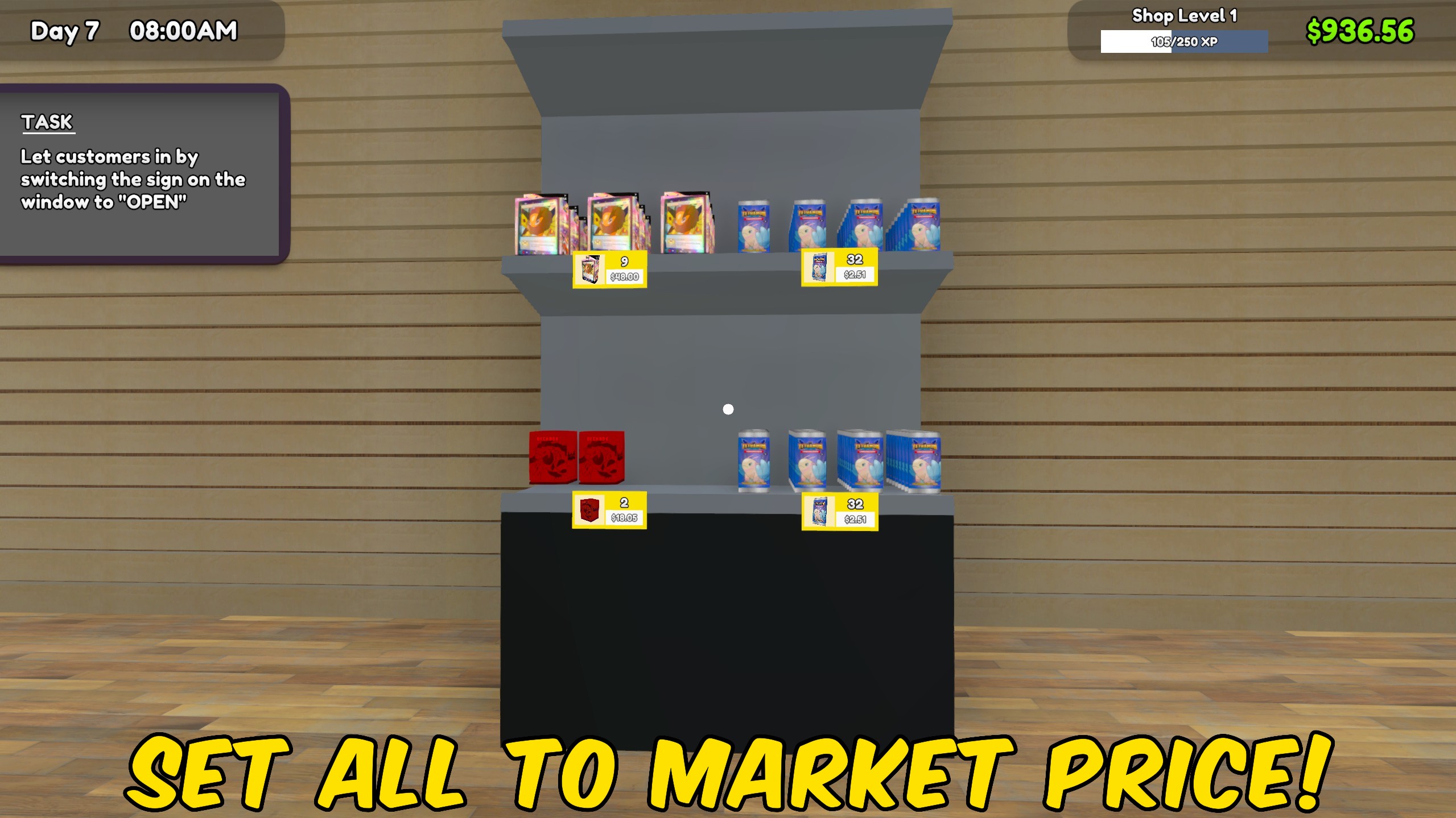 TCG Card Shop Simulator — Price Manager (screenshot 2)